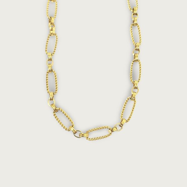 TWISTED CHUNKY PAPERCLIP OGRLICA