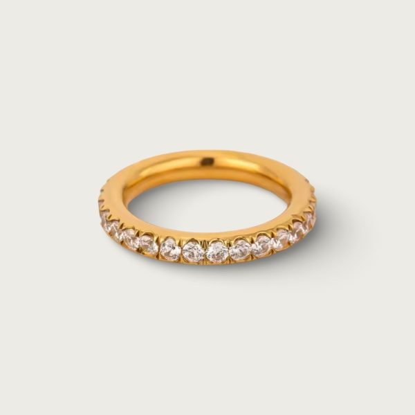 HOOP ZIRCON PRSTEN