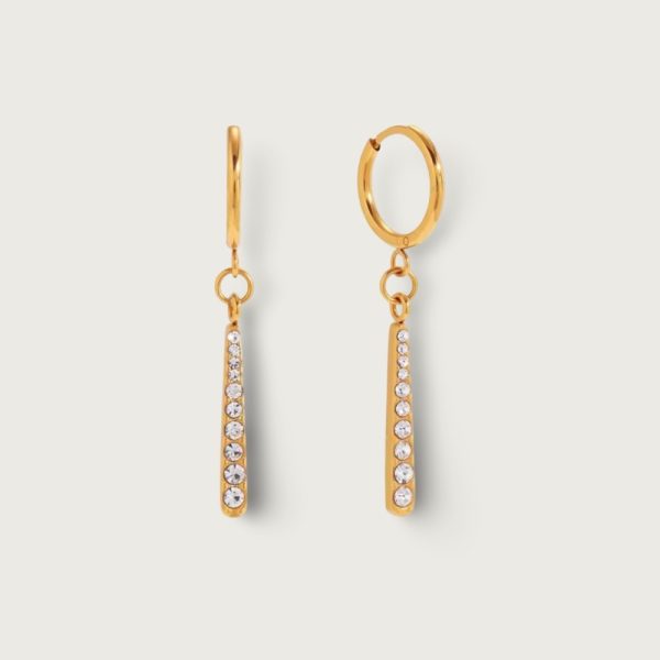 TEARDROP ZIRCON NAUŠNICE