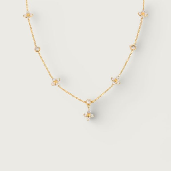FLOWER ZIRCON OGRLICA